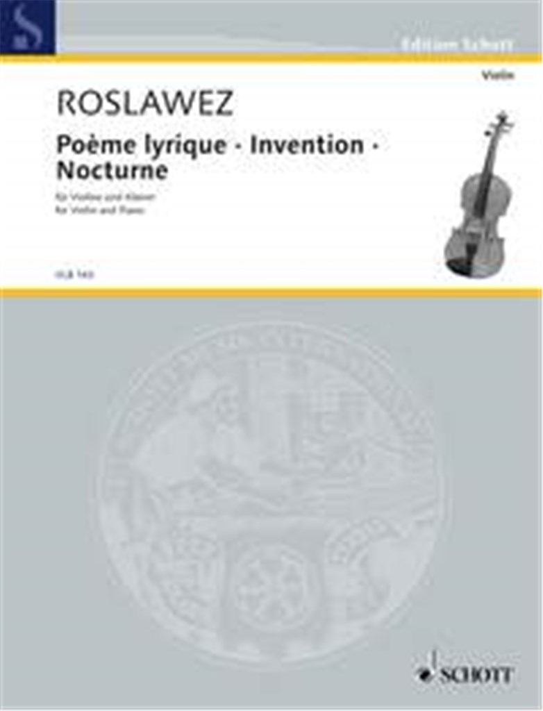 Poème lyrique · Invention · Nocturne